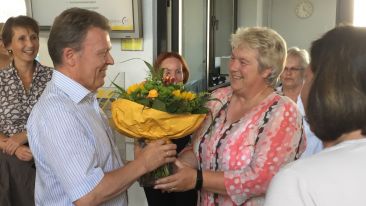 Heinz-Günter Sauerhoff celebrates his 30th anniversary at the TER Plastics POLYMER GROUP
